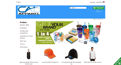 Desktop Screenshot of calapparel.net